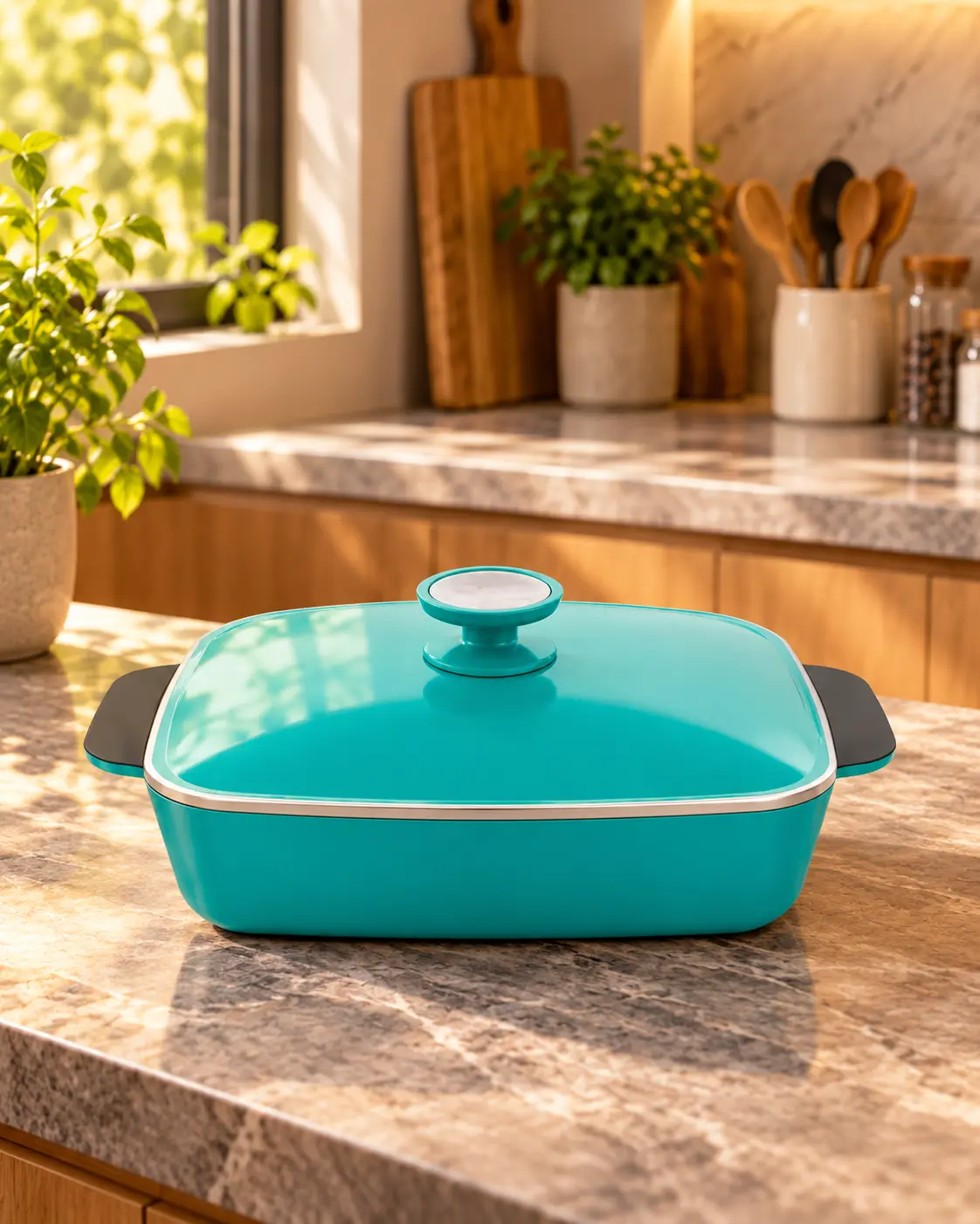 Fuente Rectangular 30 cm Aqua