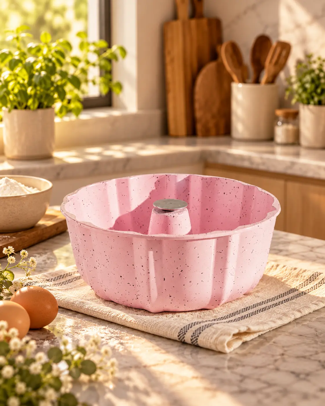 Savarín 24 cm Rosa